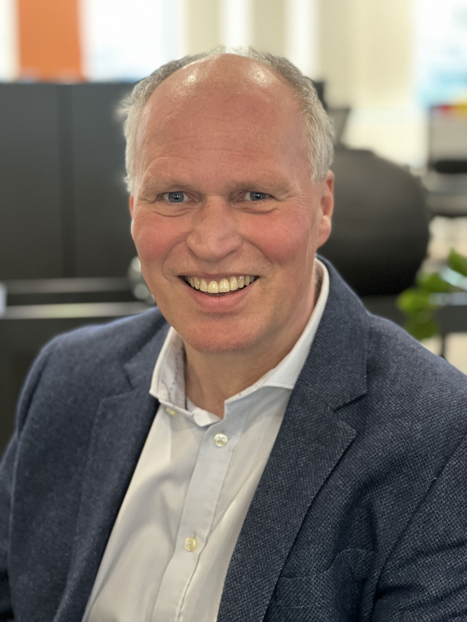 Portrettbilde av mann.