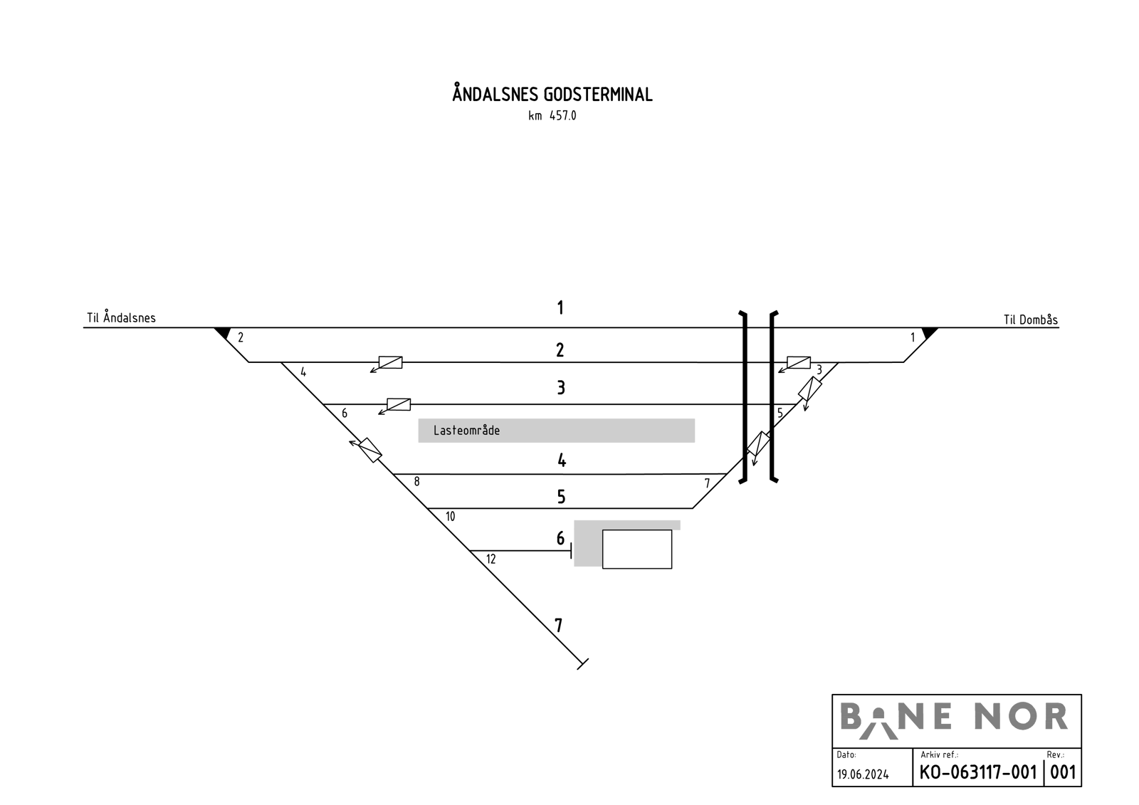 Sporplan Åndalsnes Godsterminal