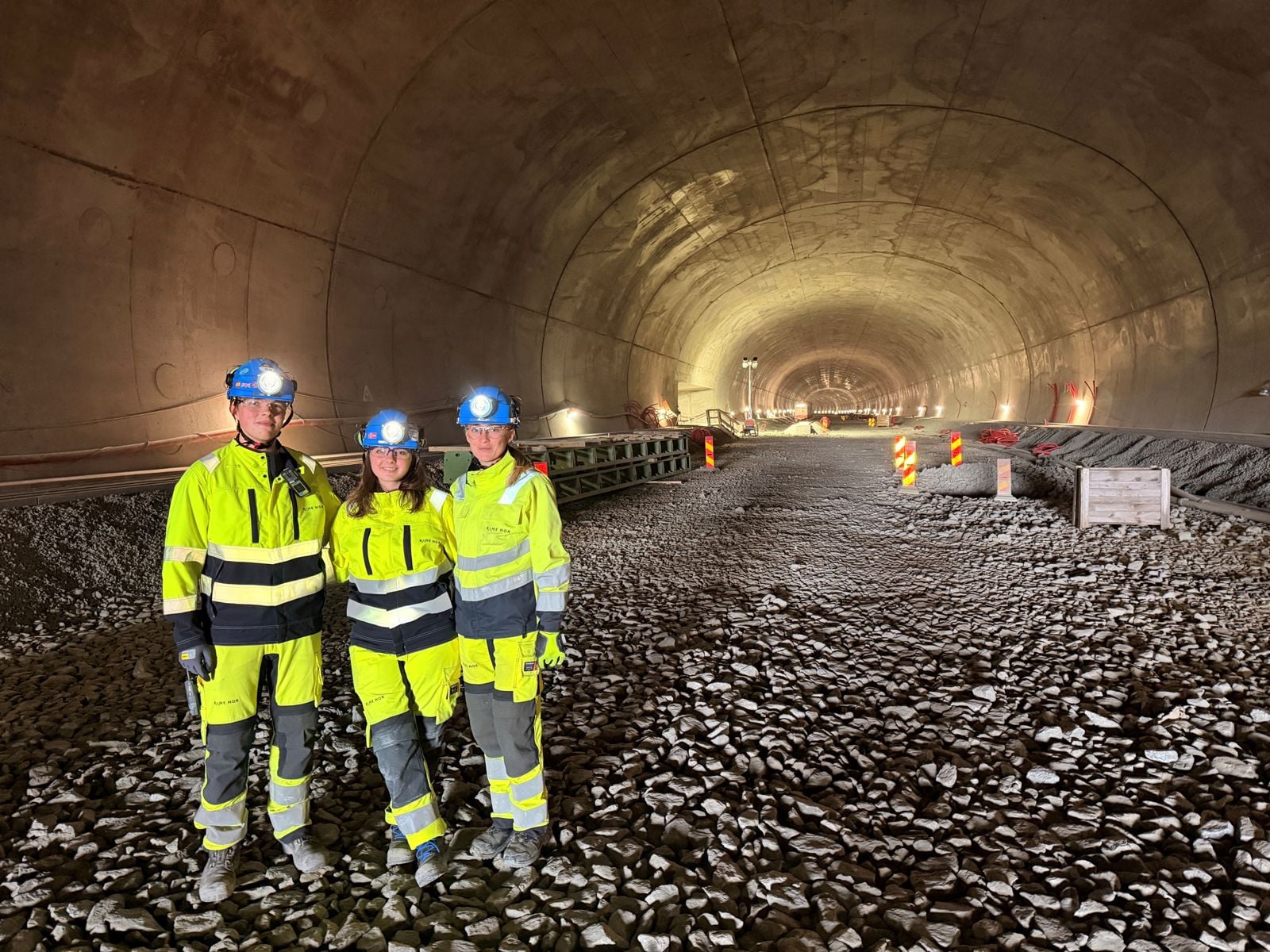 Foto inne fra Carlbergtunnelen. 