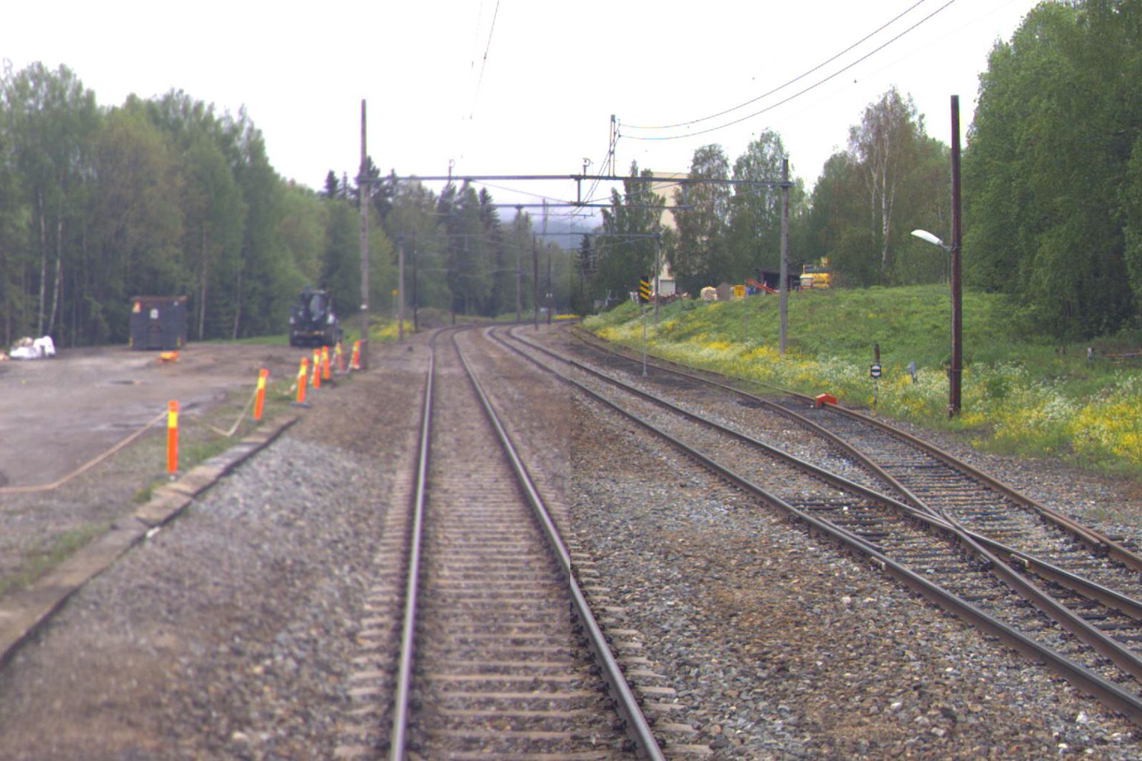Spor på Veme stasjon